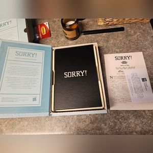 Vintage SORRY game.